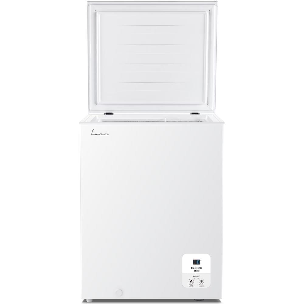 Fram FCF-HS142CE++ Koelkast/Vriezer 142L – Convertible Functie, Quick Freeze, LED-display – 5 Jaar Garantie