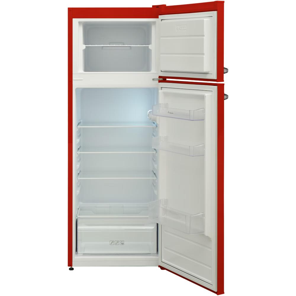 Fram Retro Koel-vriescombinatie 212L – Crème – Less Frost – LED-verlichting – Energieklasse E – 5 Jaar Garantie