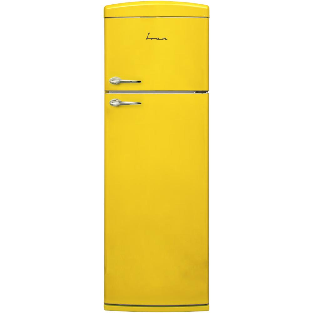 Fram – Koel‑vriescombinatie – 311 L, Energieklasse E – Mechanische thermostaat – LED‑verlichting – Bordeaux