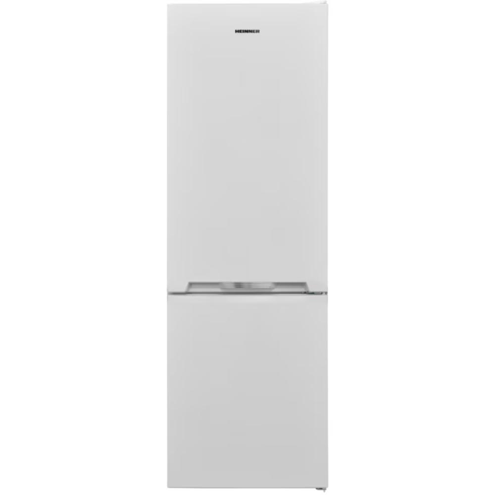 Heinner Koel-vriescombinatie 268L – Zilver – Less Frost – Super Freeze – Omkeerbare Deur – LED-verlichting – Energieklasse E – 5 Jaar Garantie