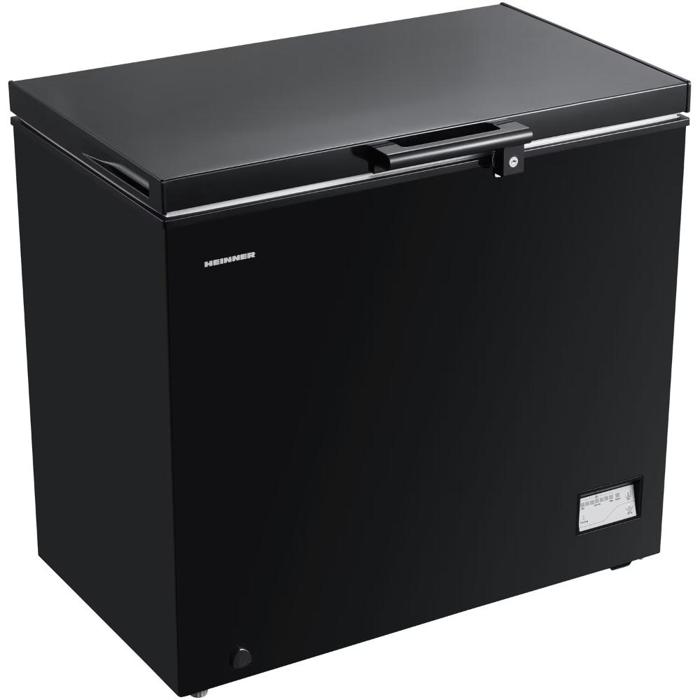 Heinner HCF-205NHSE++ Vrieskist 198L – Zilver – Super Freeze – Waterdicht LED-display – Energieklasse E – 5 Jaar Garantie