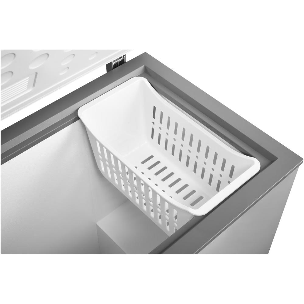 Heinner HCF-205NHSE++ Vrieskist 198L – Zilver – Super Freeze – Waterdicht LED-display – Energieklasse E – 5 Jaar Garantie