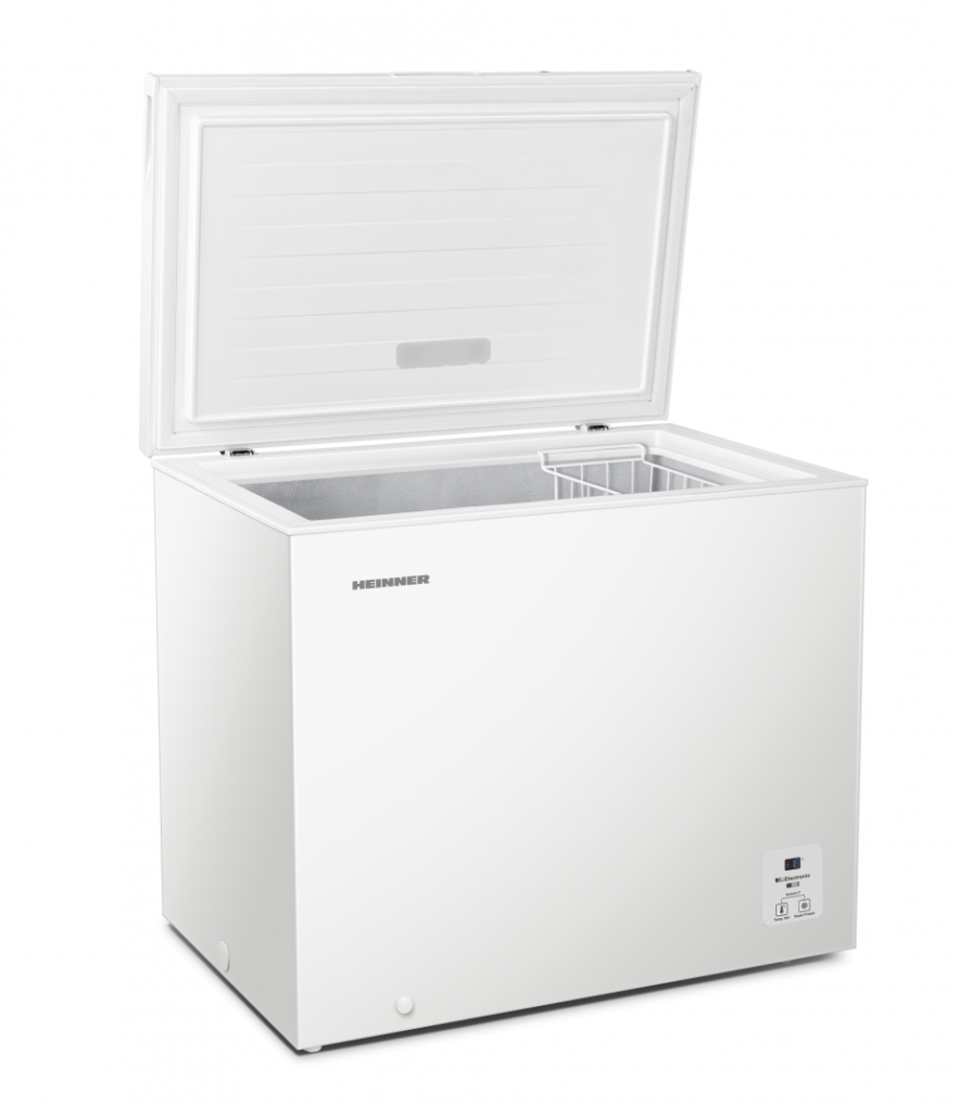 Heinner Vrijstaande Vrieskist – 248 liter - Energiezuinig - LED Display - Super Freezing - Kinderslot - Wit