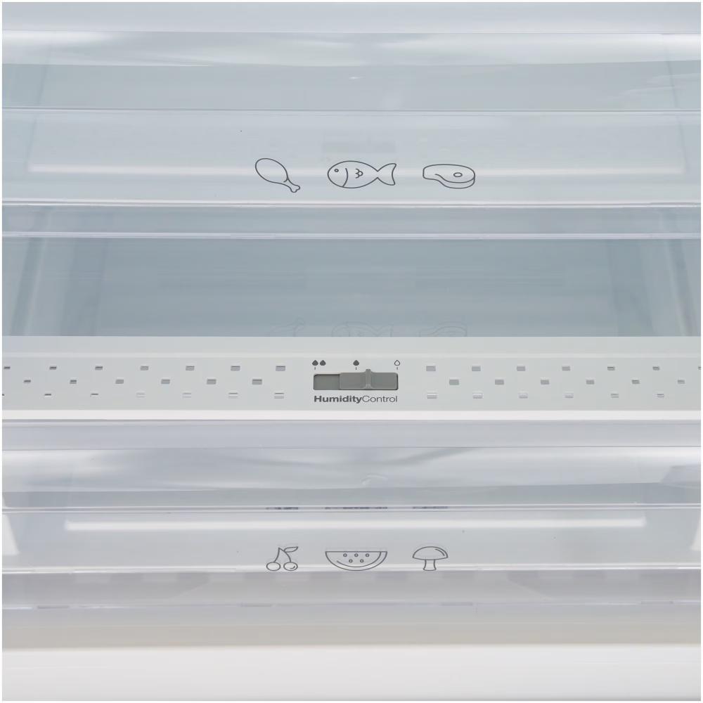 Heinner HCNF-V366E++ Combi Koelkast | No Frost Multicooling-systeem, Supervriesfunctie (8 kg/24 u), LED-display & Elektronische Bediening, 5 Jaar Garantie