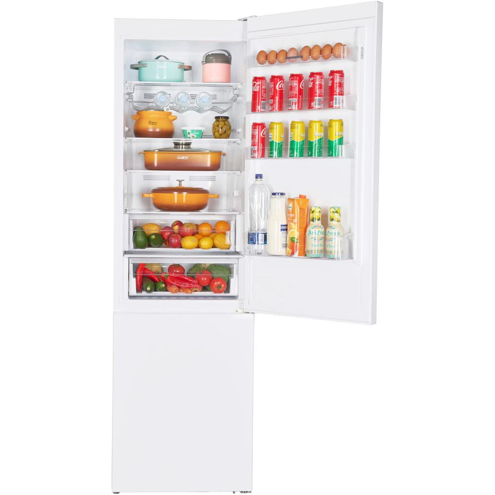 Heinner HCNF-V366E++ Combi Koelkast | No Frost Multicooling-systeem, Supervriesfunctie (8 kg/24 u), LED-display & Elektronische Bediening, 5 Jaar Garantie