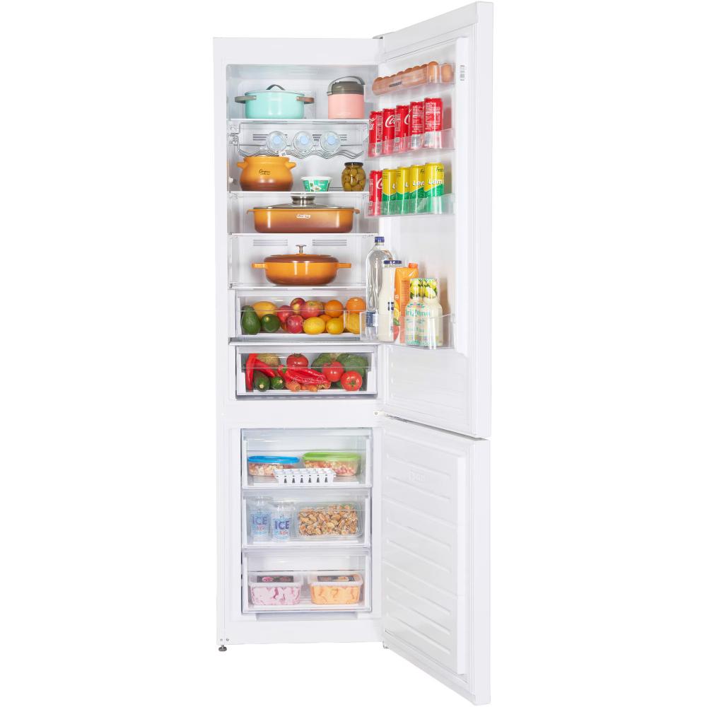 Heinner HCNF-V366E++ Combi Koelkast | No Frost Multicooling-systeem, Supervriesfunctie (8 kg/24 u), LED-display & Elektronische Bediening, 5 Jaar Garantie