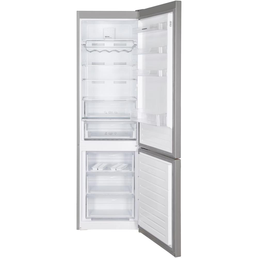 Heinner HCNF-V366SE++ 367 L Combikoelkast – No Frost Multicooling, Supervries 8 kg/24 u, LED-display, Elektronische bediening, Freezer Shield, Open-deuralarm, Chillervak, Groentelade