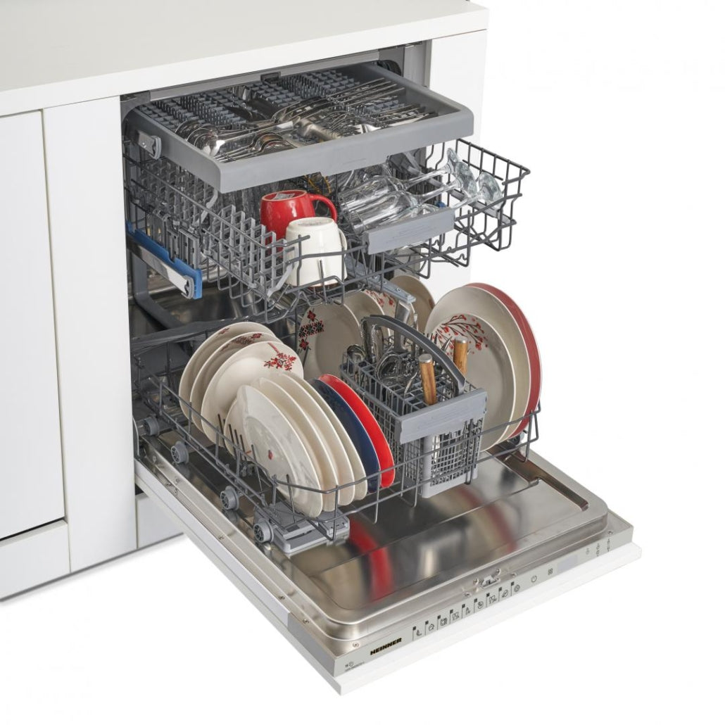 Heinner HDW-BI6093TE++ vaatwasser Volledig ingebouwd 15 couverts E