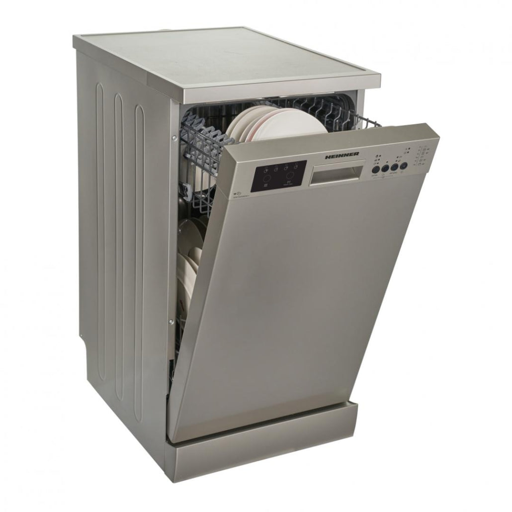 Heinner HDW-FS4506DSE++ Vaatwasser – Vrijstaand, 10 Couverts, Energieklasse E