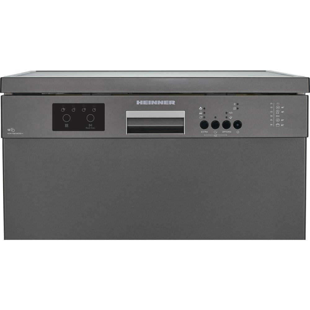 Heinner HDW-FS6006WE++ Vaatwasser Vrijstaand 12 Set 6 Programma's E