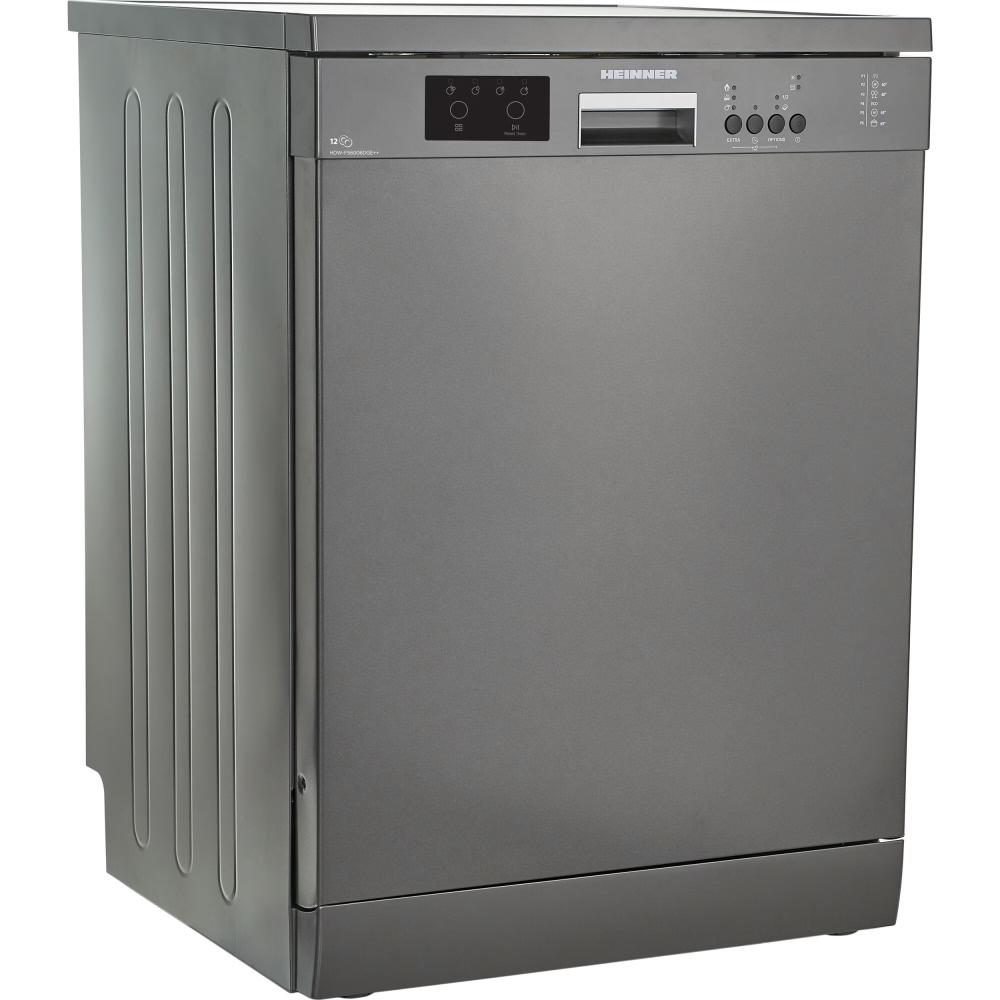 Heinner HDW-FS6006WE++ Vaatwasser Vrijstaand 12 Set 6 Programma's E