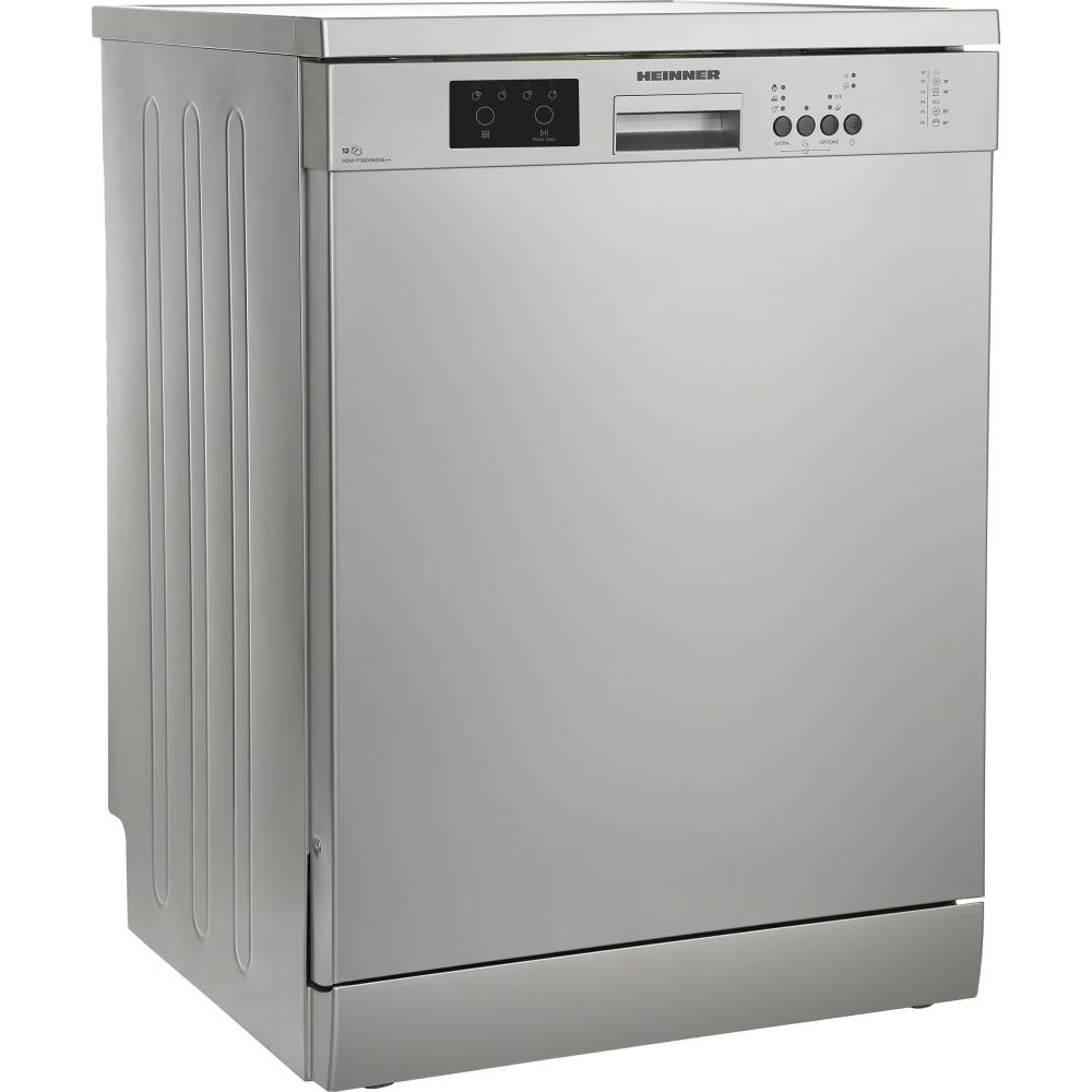 Heinner HDW-FS6006WE++ Vaatwasser Vrijstaand 12 Set 6 Programma's E