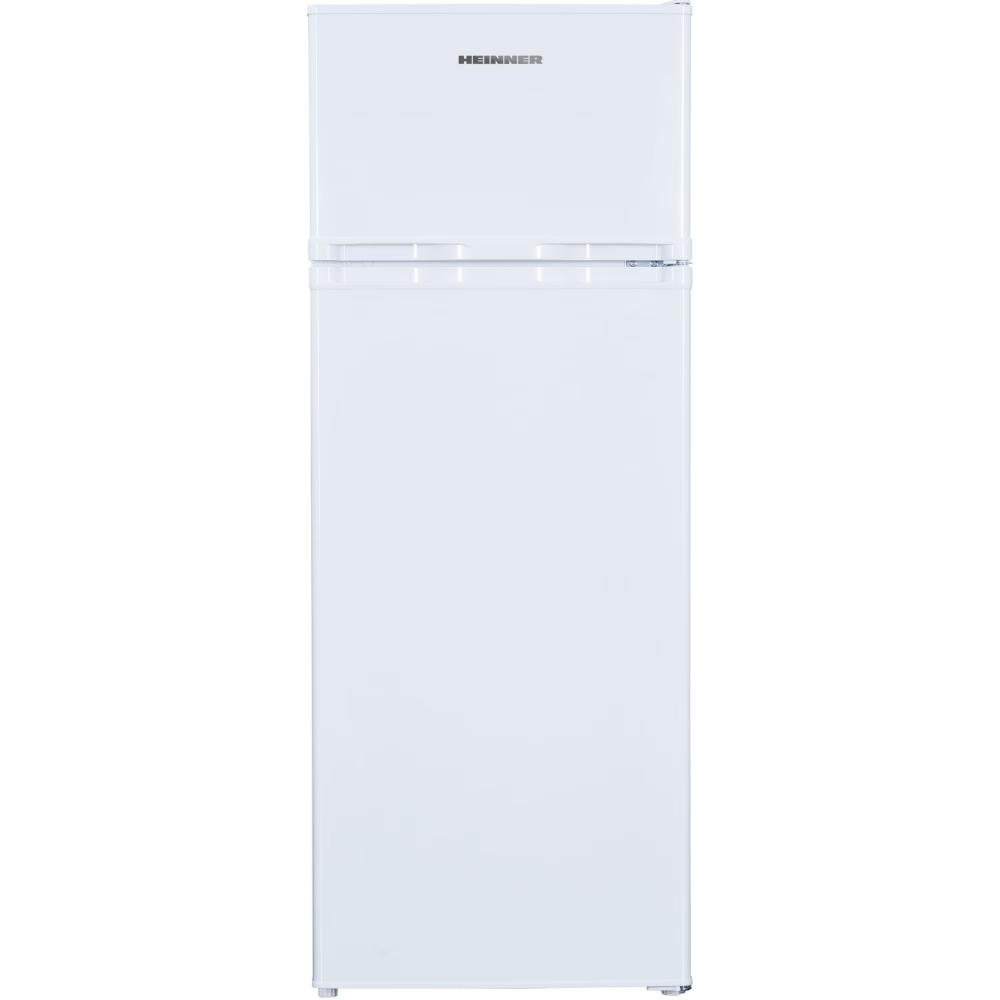 Heinner HF-H2206E++ Double Door Koelkast – 206 L, E-label, LED-verlichting, Omkeerbare Deuren