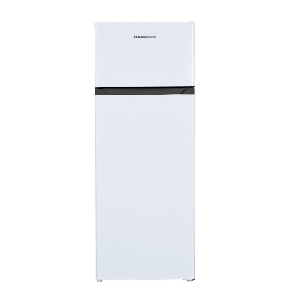 Heinner HF-H2206E++ Double Door Koelkast – 206 L, E-label, LED-verlichting, Omkeerbare Deuren