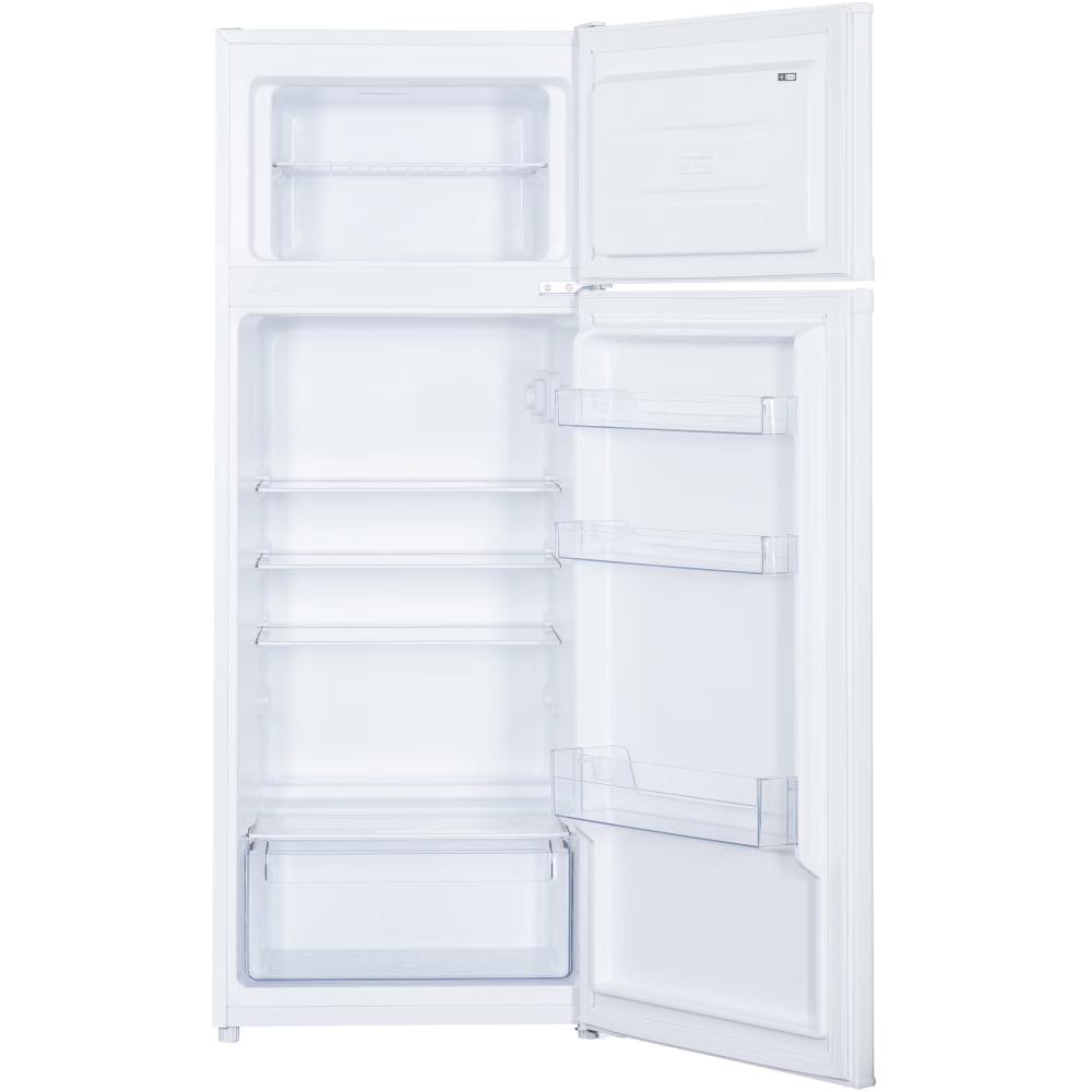 Heinner HF-H2206E++ Double Door Koelkast – 206 L, E-label, LED-verlichting, Omkeerbare Deuren