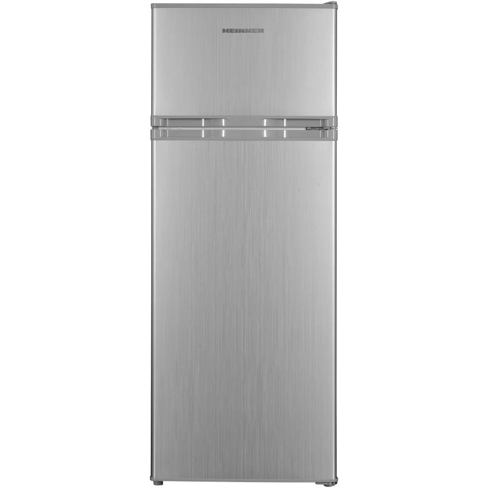 Heinner HF-H2206E++ Double Door Koelkast – 206 L, E-label, LED-verlichting, Omkeerbare Deuren