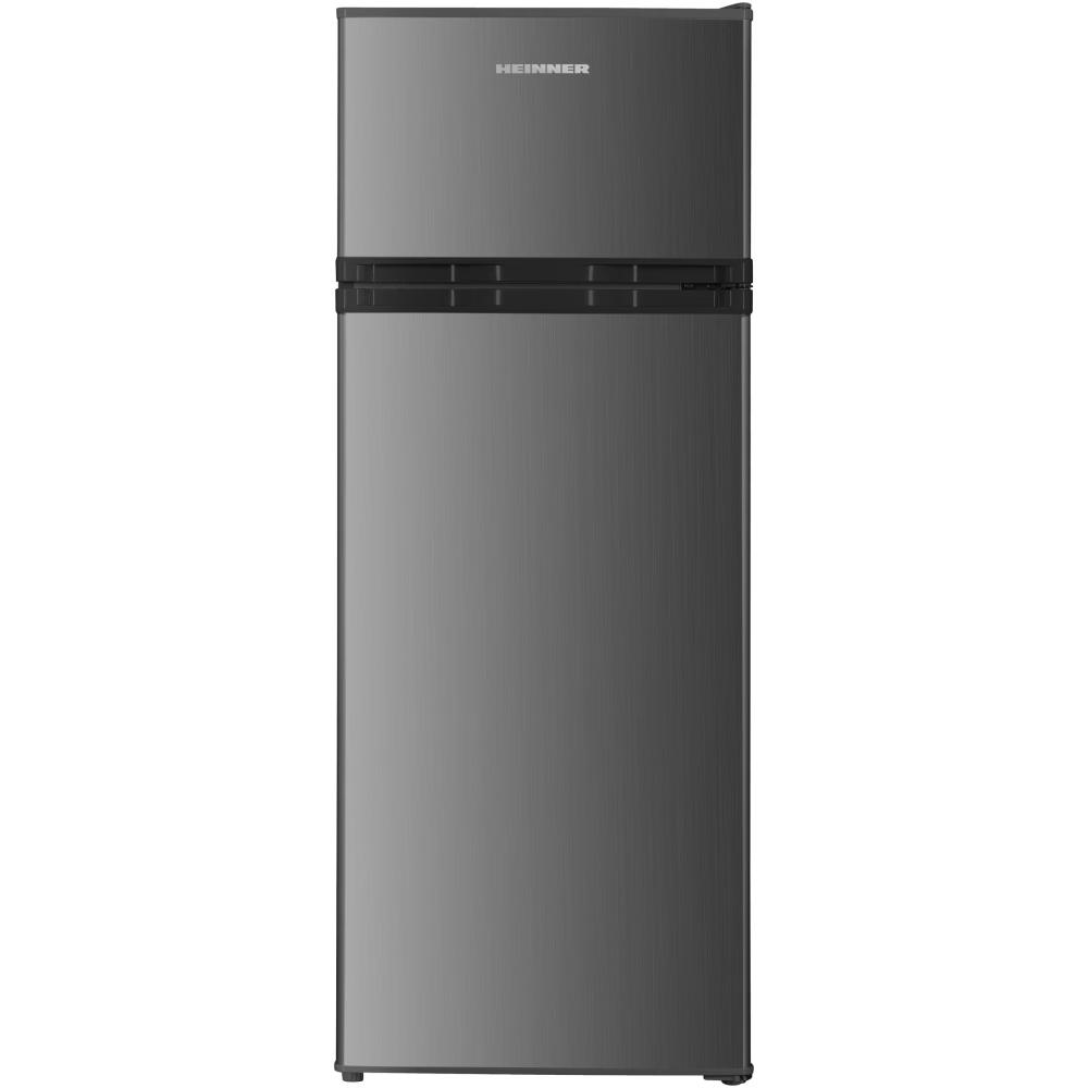 Heinner HF-H2206E++ Double Door Koelkast – 206 L, E-label, LED-verlichting, Omkeerbare Deuren