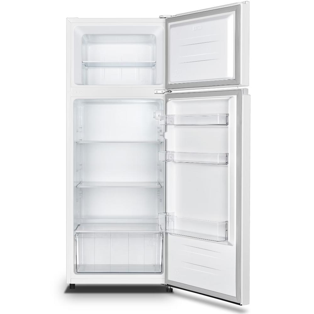 Heinner HF-HS205E++ Double Door Koelkast | 206 L totaalinhoud, LED-verlichting, Omkeerbare deuren – 5 Jaar Garantie