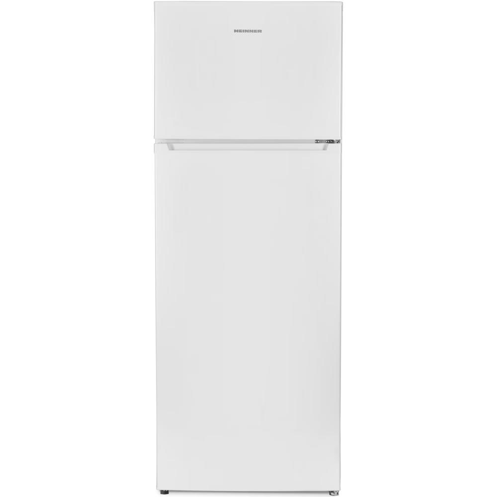 Heinner HF-V212E++ Double Door Koelkast | 212 L totaalinhoud, LED-verlichting, Omkeerbare deuren – 5 Jaar Garantie