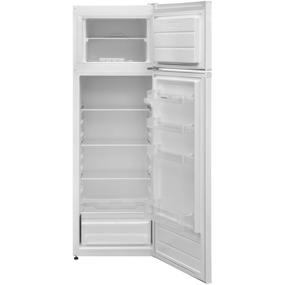 Heinner HF-V242SE++ Double Door Koelkast 242 L | Less Frost, LED-Verlichting, Omkeerbare Deuren – 5 Jaar Garantie