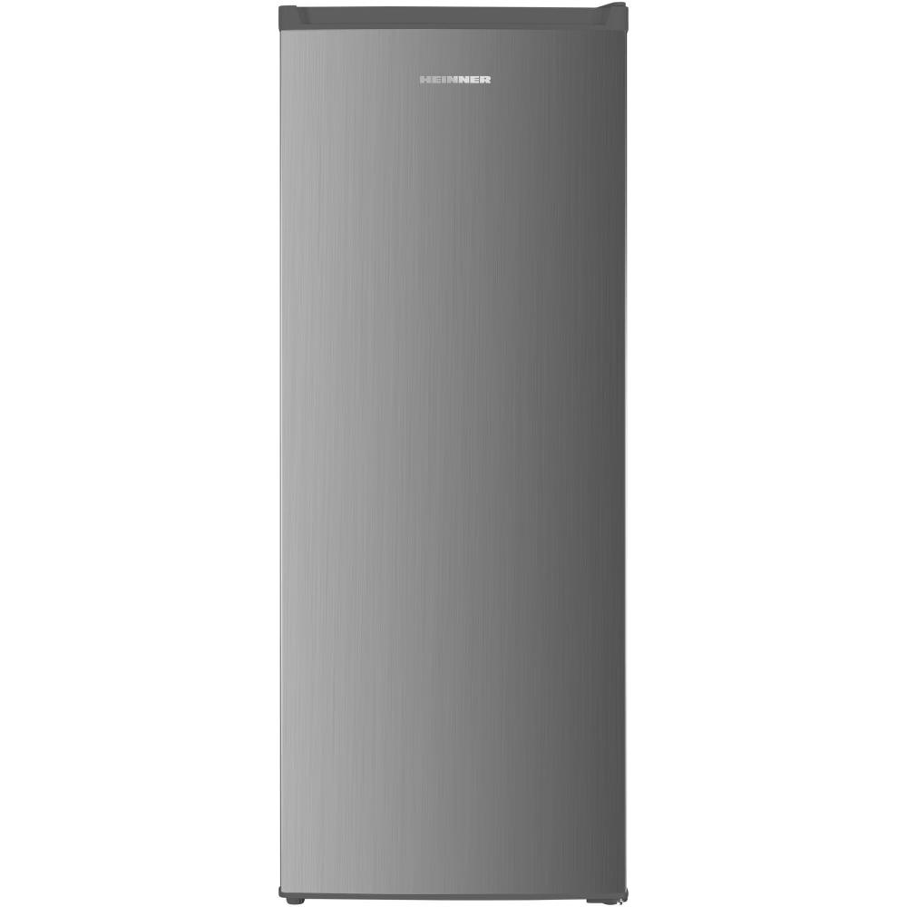 Heinner Vrijstaande Vriezer – Vrieskast 168 liter - 5 Vriesvakken - Energieklasse E - Verstelbare Thermostaat - Deur Links/Rechts - 5 Jaar Garantie - Zilver