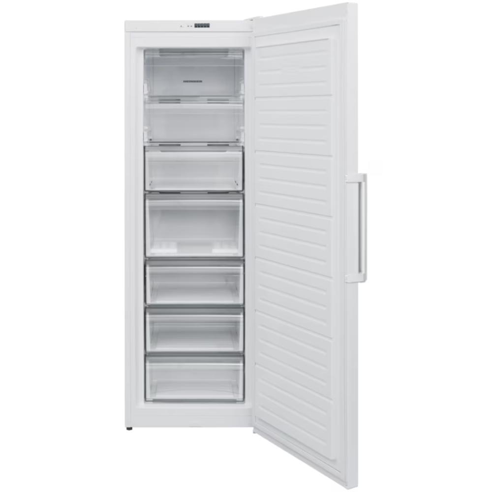 Heinner Vrijstaande Vrieskast met LED-display - Vriezer 280 liter - Full No Frost - Snelvriesfunctie - Open Deur Alarm - Energieklasse E - Antraciet