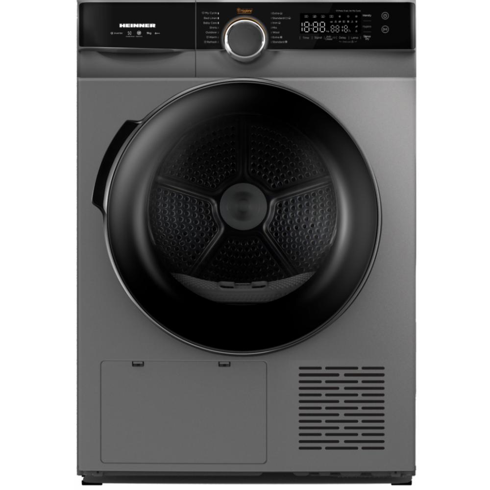 Heinner Warmtepompdroger - 14 Programma's - Antikreukfunctie - LED display - Trommelverlichting