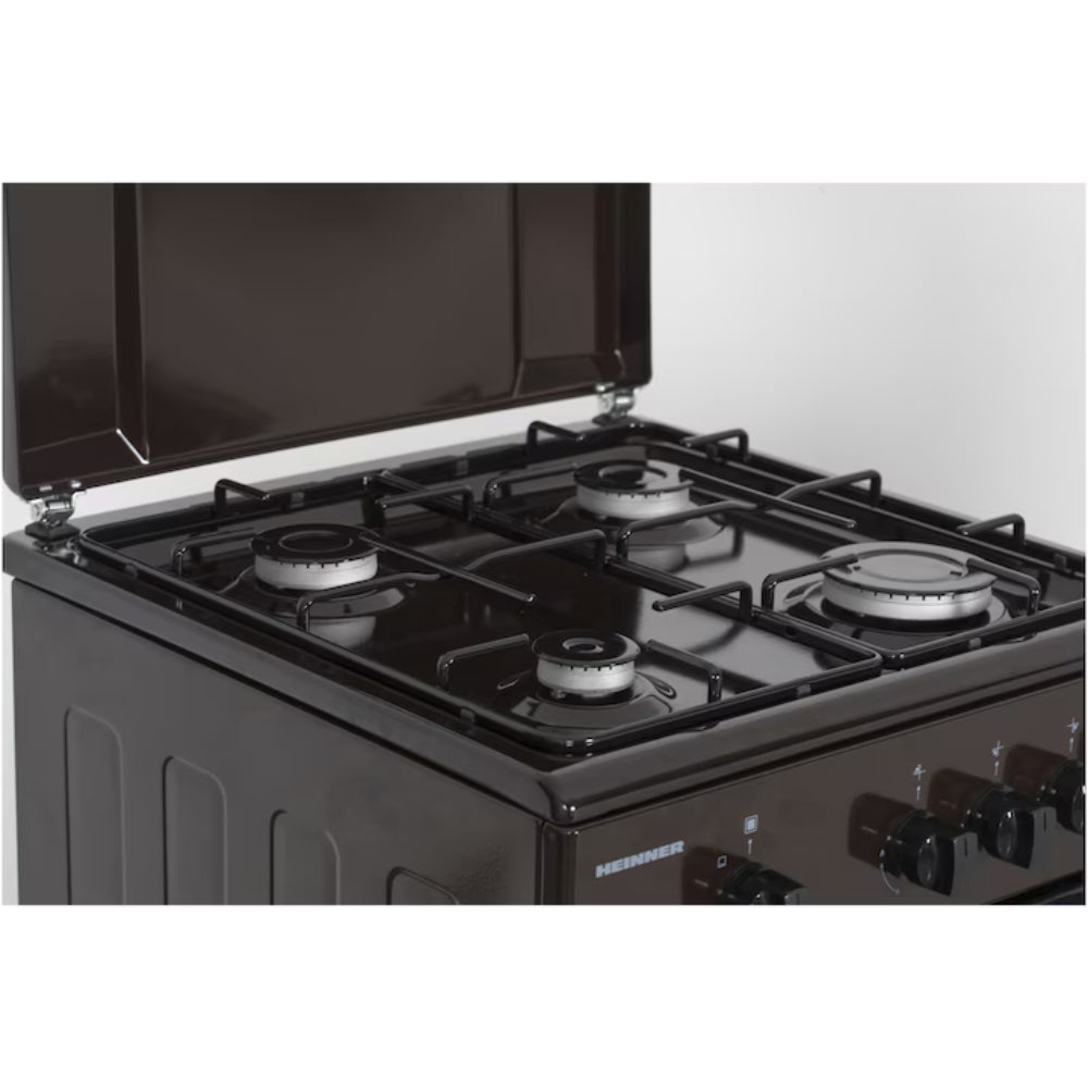 Heinner Vrijstaand Gasfornuis - 4 Kookzones
