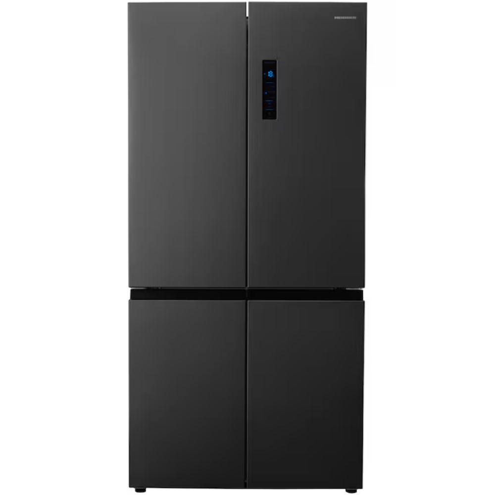 Heinner – HSBS-HM600MDNFDXE++ – Amerikaanse Koelkast – 600L – Energieklasse E – Full No Frost – MultiZone Technologie – Donker Inox