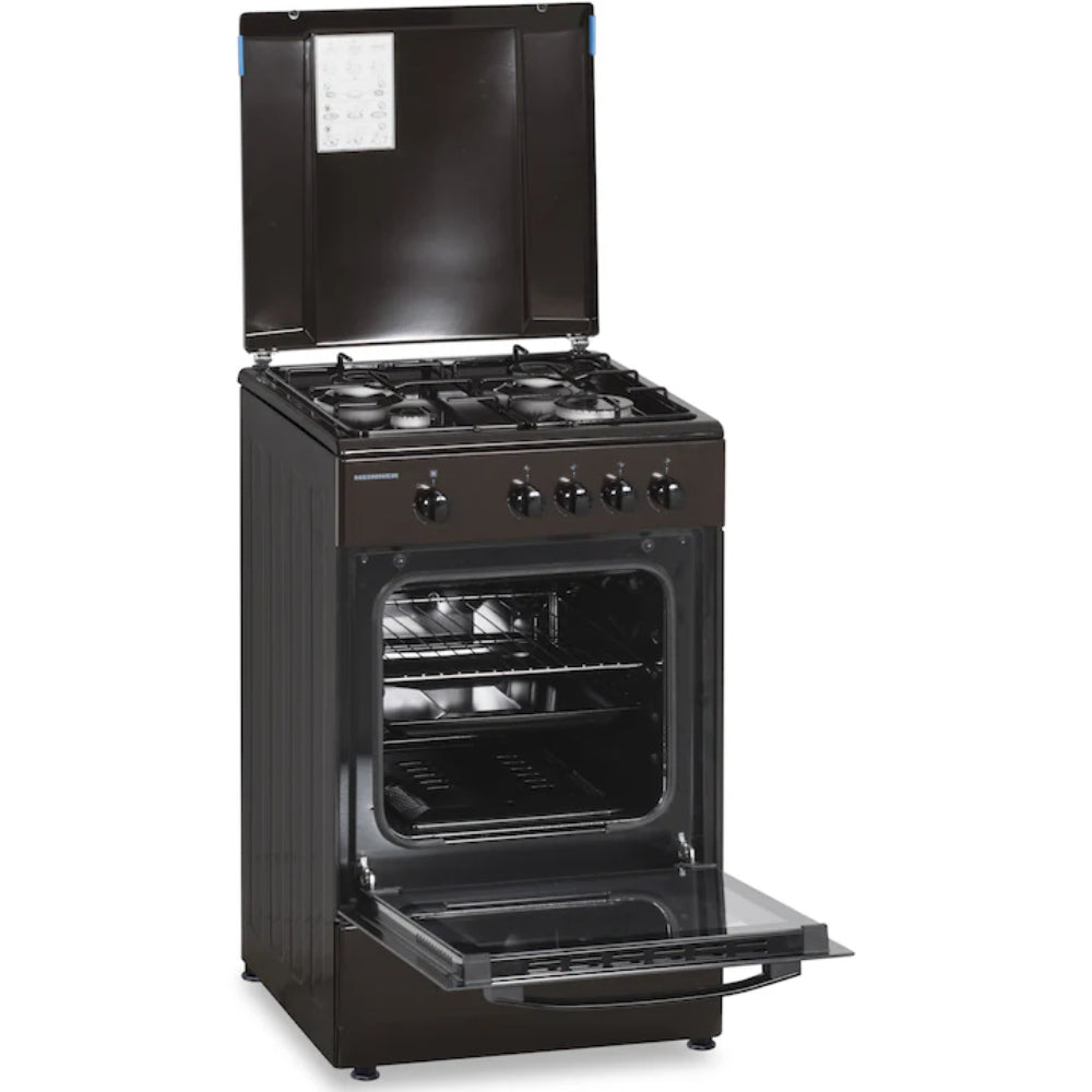 Heinner Vrijstaand Gasfornuis - 4 Kookzones