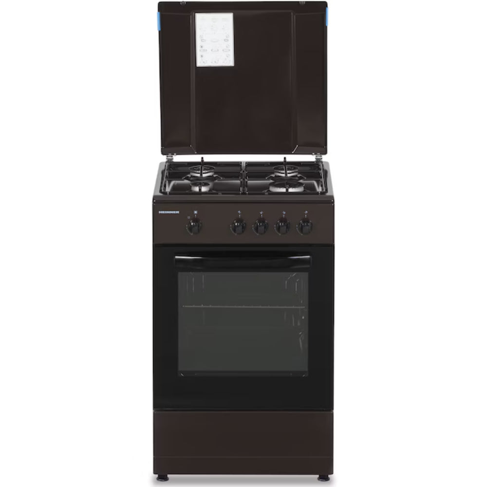 Heinner Vrijstaand Gasfornuis - 4 Kookzones