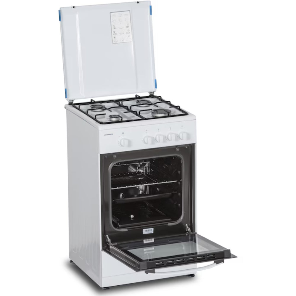 Heinner Vrijstaand Gasfornuis - 4 Kookzones