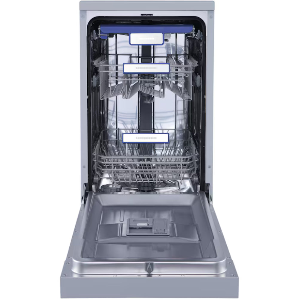 Heinner Vrijstaande Vaatwasser - 10 Couverts - Digitaal Display - 7 Wasprogramma's - Dual Zone