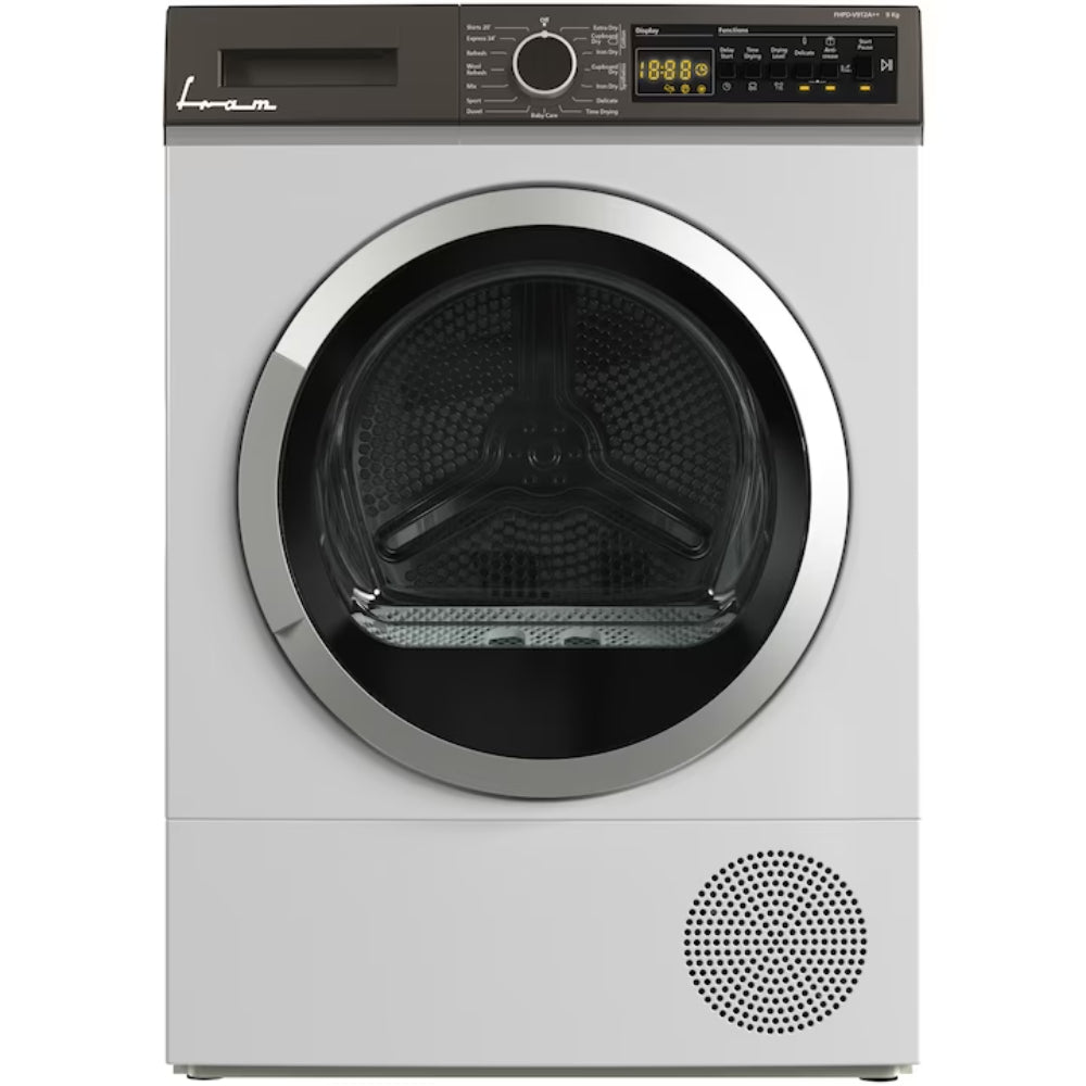 Fram Warmtepompdroger - Wasdroger - 15 Programma's - LED display
