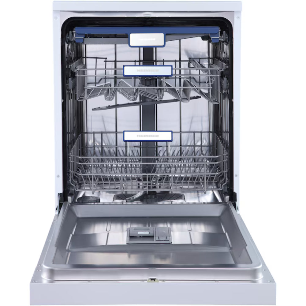 Heinner Vrijstaande Vaatwasser - 14 Couverts - 49dB - Digitaal Display - 7 Wasprogramma's - Extra Droog - Dual Zone