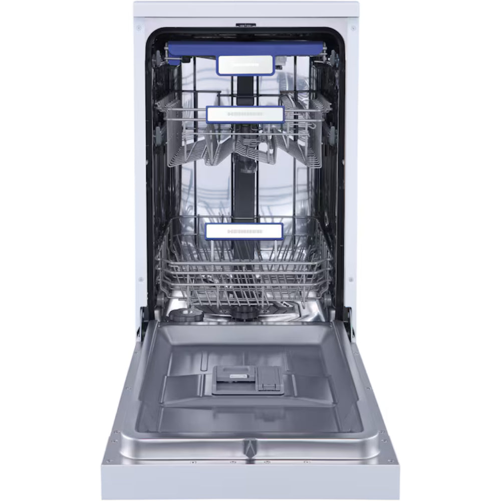 Heinner Vrijstaande Vaatwasser - 10 Couverts - Digitaal Display - 7 Wasprogramma's - Dual Zone