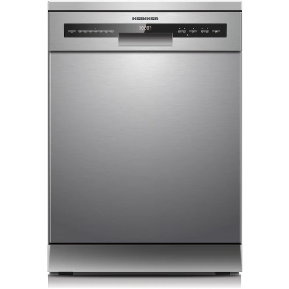 Heinner Vrijstaande Vaatwasser - 14 Couverts - 49dB - Digitaal Display - 7 Wasprogramma's - Extra Droog - Dual Zone