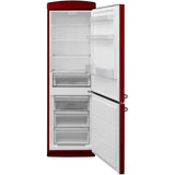 Fram Retro Koel-vriescombinatie 340L – Crème – Less Frost – LED-verlichting – Energieklasse E – 5 Jaar Garantie