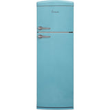 Fram – Koel‑vriescombinatie – 311 L, Energieklasse E – Mechanische thermostaat – LED‑verlichting – Bordeaux