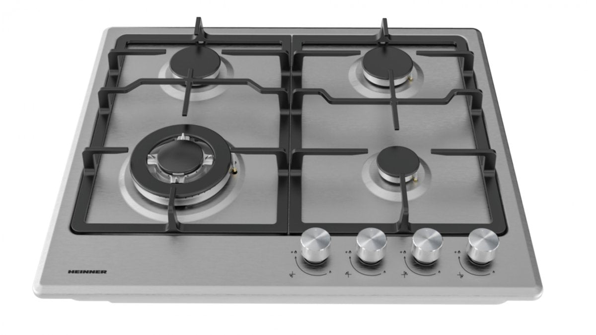 Heinner HBH-M495IWFIX Inbouw Gaskookplaat 4-pits RVS