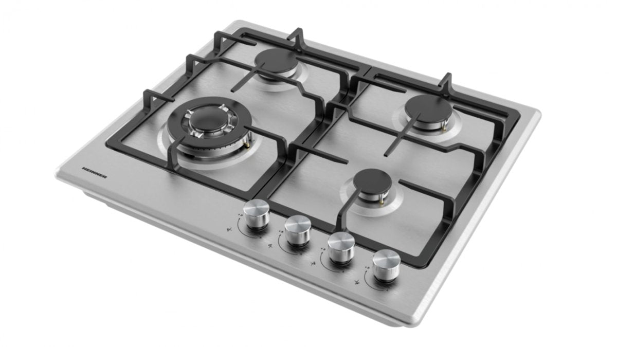 Heinner HBH-M495IWFIX Inbouw Gaskookplaat 4-pits RVS