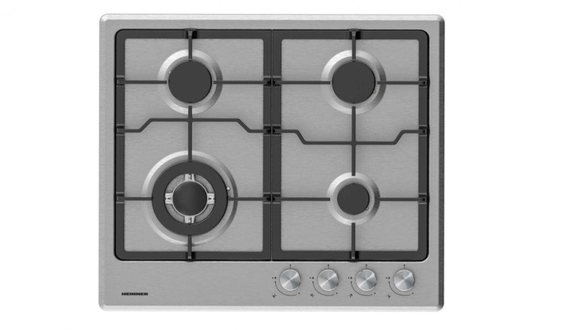 Heinner HBH-M495IWFIX Inbouw Gaskookplaat 4-pits RVS