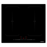 Heinner Inbouw Inductiekookplaat - 60 cm - 4 Kookzones - Boostfunctie - Slider Touchbediening - Timer - Kinderslot - Automatische Panherkenning - Zwart