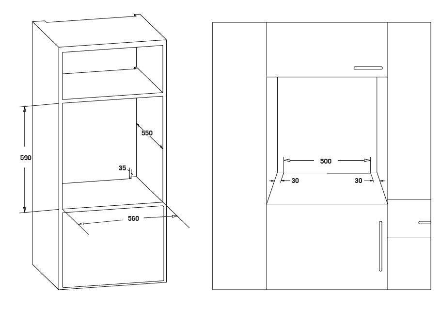 Heinner HBO-S569LDTGC-GBK oven 56 l Roestvrijstaal
