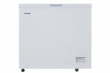 Heinner Vrijstaande Vrieskist op Wieltjes - 198 liter - Dual-Mode Koel-/Vriesfunctie - Invertercompressor - Energieklasse E - LED Display - 5 Jaar Garantie - Wit