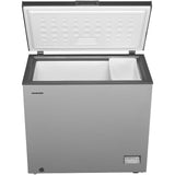Heinner HCF-205NHSE++ Vrieskist 198L – Zilver – Super Freeze – Waterdicht LED-display – Energieklasse E – 5 Jaar Garantie