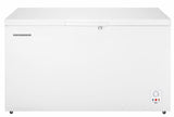 Heinner Vrieskist op Wielen met Thermostaat - 420 Liter - Inverter compressor - Low Frost - 40dB - LED verlichting - Energieklasse E - Wit