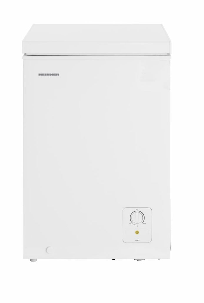 Heinner Vrijstaande Vrieskist - 95 liter - Energieklasse E - Thermostaat - Opbergkorf - Wit