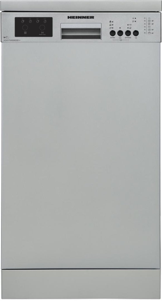Heinner HDW-FS4506DSE++ Vaatwasser – Vrijstaand, 10 Couverts, Energieklasse E