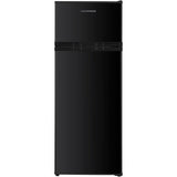 Heinner HF-H2206E++ Double Door Koelkast – 206 L, E-label, LED-verlichting, Omkeerbare Deuren